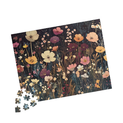 Wildflower Meadow Jigsaw Puzzle — Floral Art Puzzle