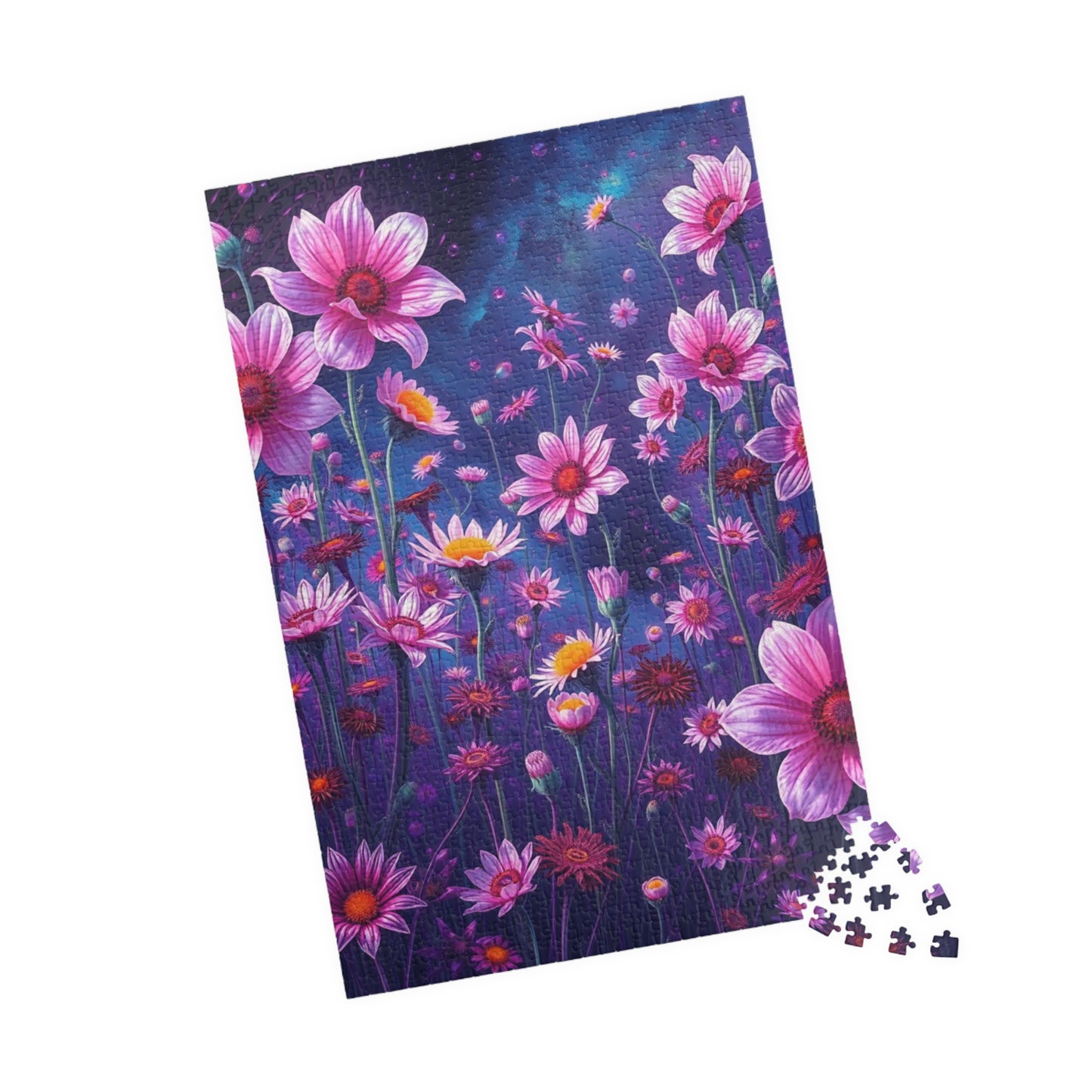Floral Artwork Puzzle - 110, 252, 520, 1014-piece Flower Jigsaw Game for Adults, Gift for Flower Lovers, Mental Exercise for Seniors Puzzle The Puzzle Chest