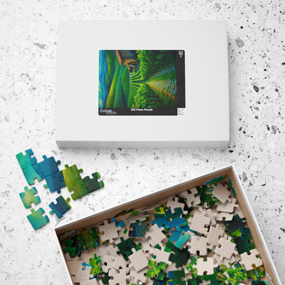Scenic Vineyard Puzzle - 110 to 1014 Pieces, Perfect Gift for Wine Lovers, Family Game Night, Relaxation, Home Decor Puzzle The Puzzle Chest