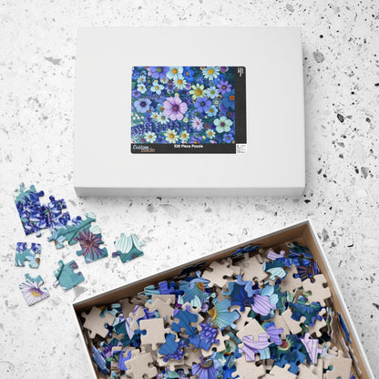 Floral Jigsaw Puzzle, 110 252 520 1014-Piece Puzzle, Nature Gift, Home Décor, Mindfulness Activity, Flower Lovers, Frameable Art Puzzle The Puzzle Chest