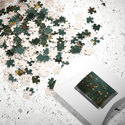 Floral Puzzle - Nature-Inspired Flower Jigsaw Game for Adults, Botanical Art