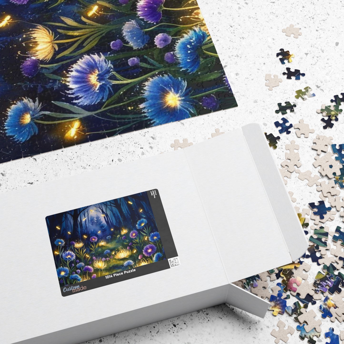 Enchanting Floral Jigsaw Puzzle, Perfect for Nature Lovers, Family Game Night, Gifts, Quiet Home Entertainment, Cozy Evenings Puzzle The Puzzle Chest