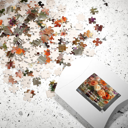 Vessels of Love – Grace in Bloom Jigsaw Puzzle, Floral Inspirational Puzzle Ideal Gift for Mindfulness & Family Fun, Christian Puzzle Lovers Puzzle The Puzzle Chest