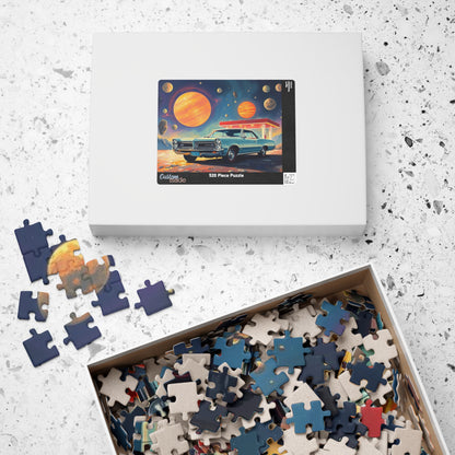 Vintage Car Space Puzzle - Ideal for Car Lovers & Puzzle Enthusiasts, Great Gift for Christmas, Birthdays, Family Fun Night, 110-1014 pieces Puzzle The Puzzle Chest