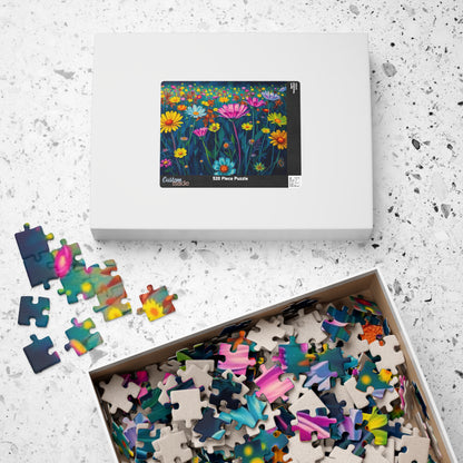 Vibrant Floral Jigsaw Puzzle | 110-1014 Piece Flower Game | Perfect for Nature Lover, Family or Solo Activity, Best Gift Idea, Puzzle Night Puzzle The Puzzle Chest