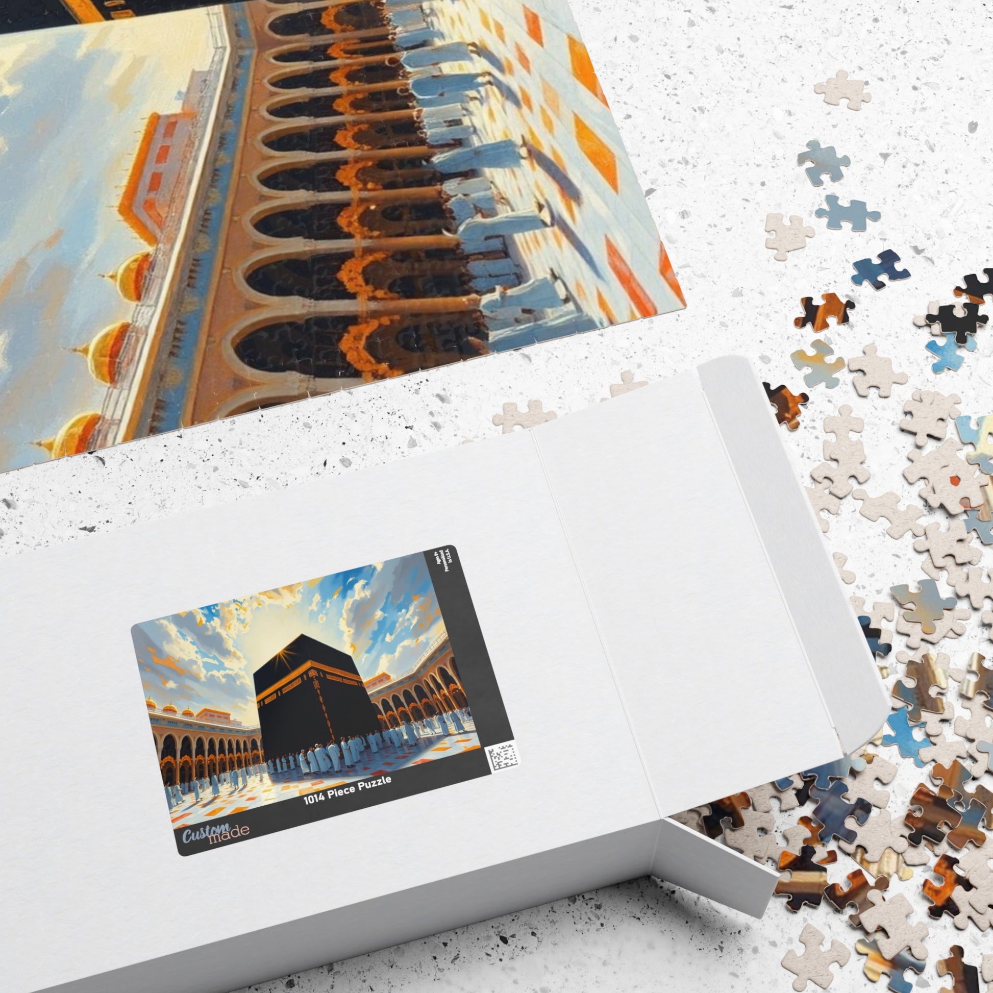 The Holy Kaaba in Mecca Puzzle, Famous Historical Religious Landmark, Islamic Faith-Based Jigsaw, Ramadan Eid Gift for Muslim Game Night Puzzle The Puzzle Chest