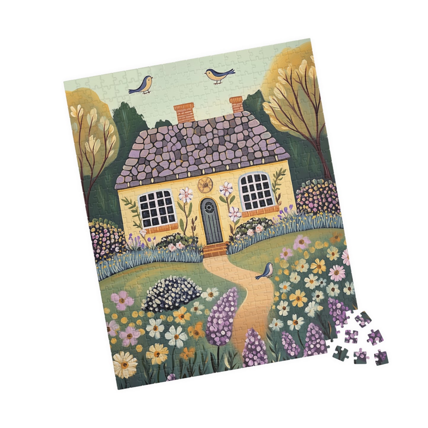 Cottage Garden Jigsaw Puzzle 520 pcs (Vertical) Puzzle The Puzzle Chest