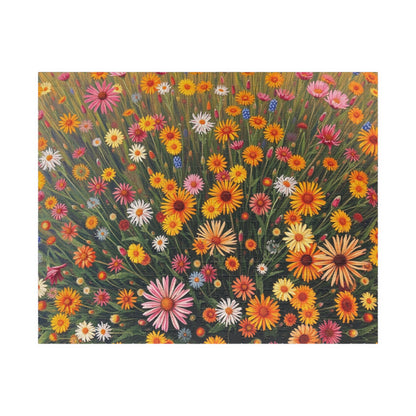 Vibrant Flower Garden Puzzle, 110/252/520/1014-piece Nature Theme Jigsaw Game, Flower Lover Gift, Family Fun, Indoor Activity, Brain Teaser 520 pcs (Horizontal) Puzzle The Puzzle Chest