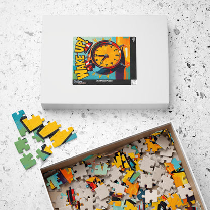 Wake Up! Puzzle, Fun and Bright Pop Art Jigsaw Game for All Ages, Perfect Gift for Adult, Family Game Night Best Home Entertainment Puzzle The Puzzle Chest