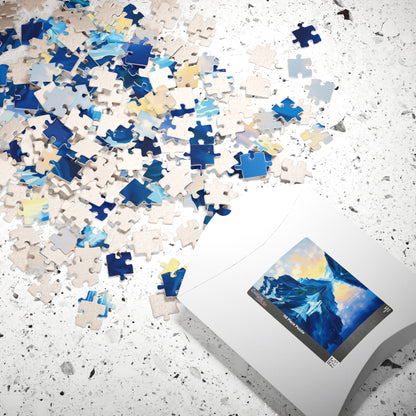 Scenic Landscape Puzzle | Serenity Vibes | 110, 252, 520, 1014-piece | Mindfulness Activity, Gift for Nature Lovers, Family Game, Home Puzzle The Puzzle Chest