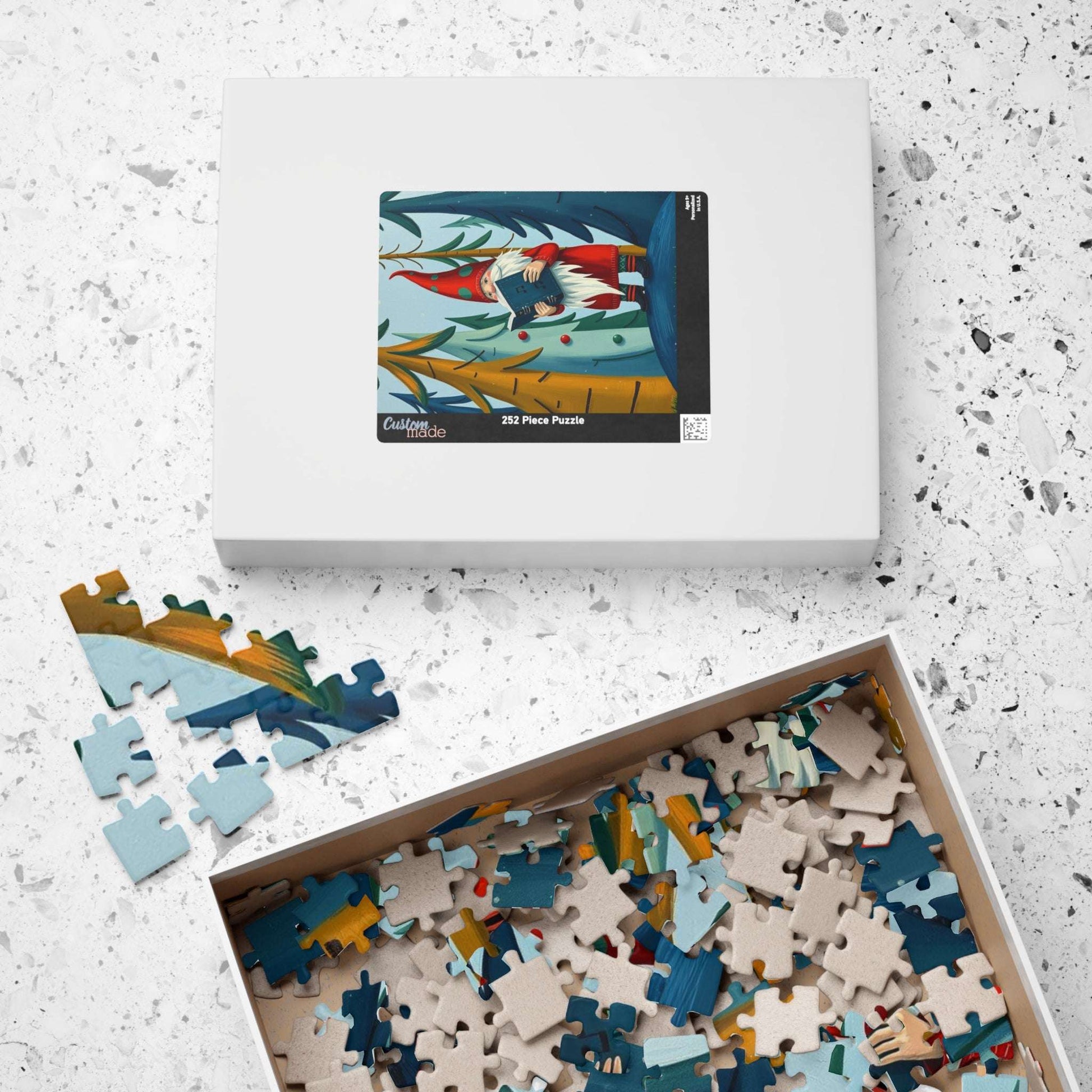 Nordic Gnome Singing Songbook – Scandinavian Folk Forest Music Jigsaw Puzzle Puzzle The Puzzle Chest