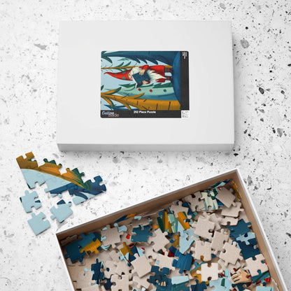 Nordic Gnome Singing Songbook – Scandinavian Folk Forest Music Jigsaw Puzzle Puzzle The Puzzle Chest