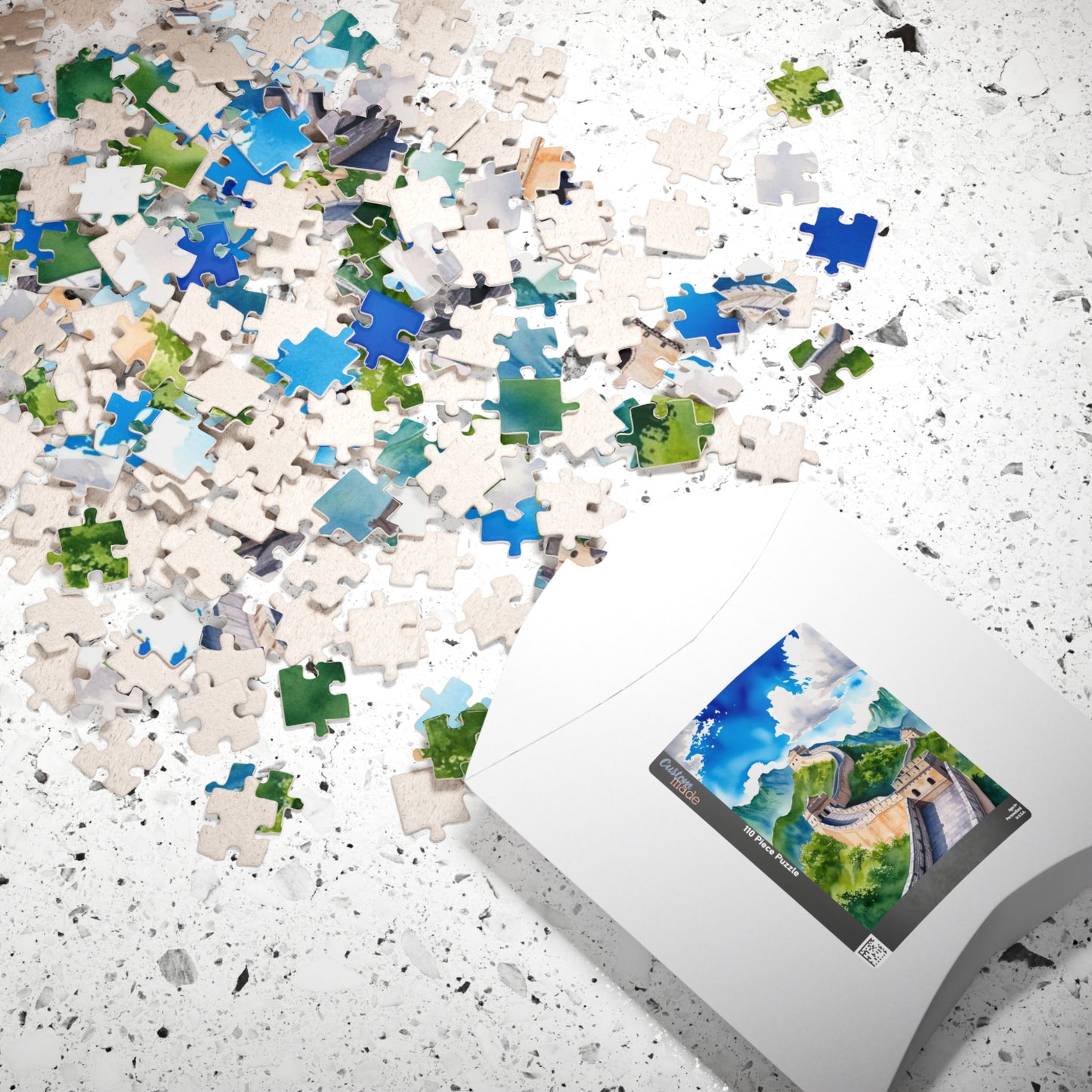 Great Wall of China Jigsaw Puzzle, Nature Landscape Tabletop Game, Puzzle Enthusiasts History Travel Lover, Family Activity, Hobby Puzzle The Puzzle Chest