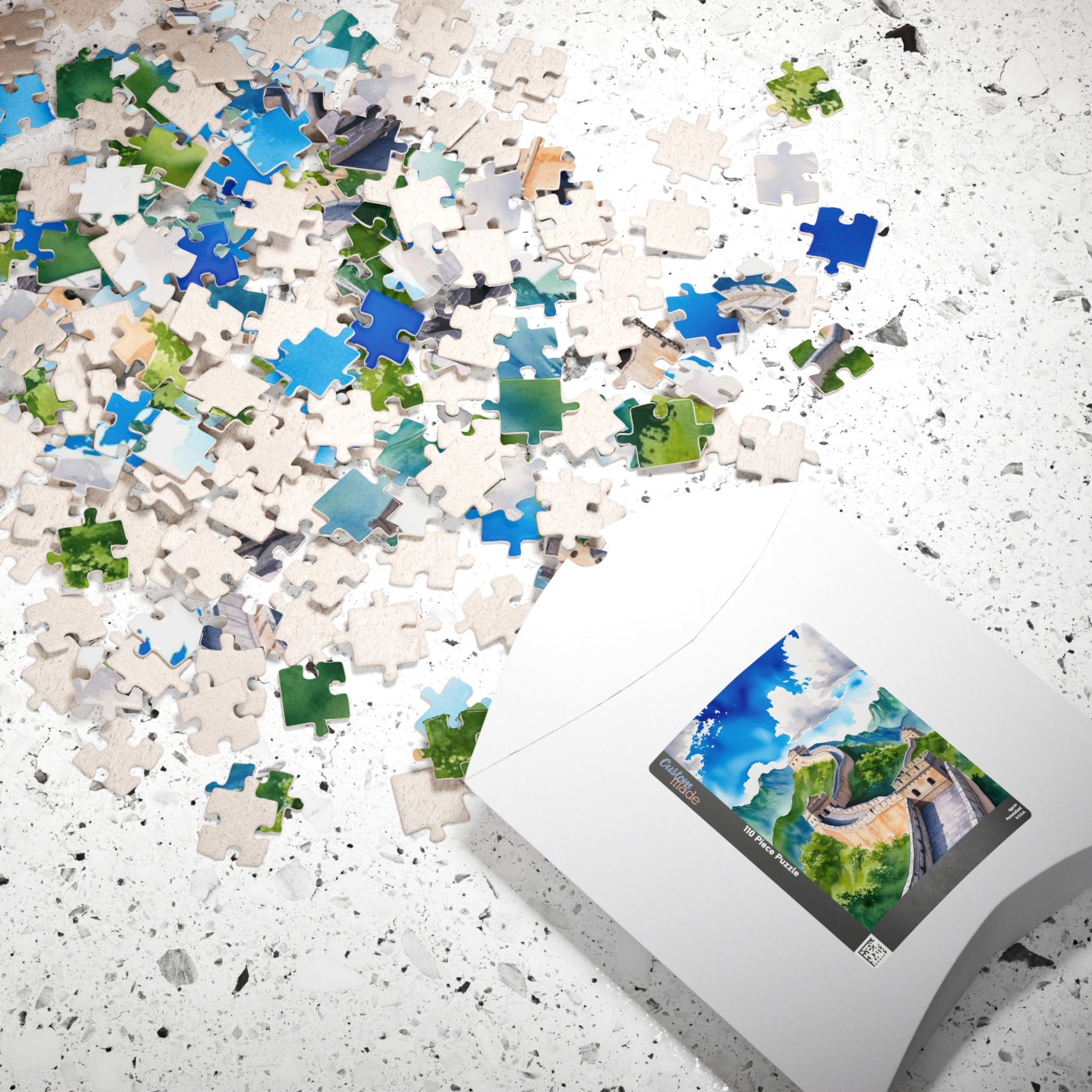 Great Wall of China Jigsaw Puzzle, Nature Landscape Tabletop Game, Puzzle Enthusiasts History Travel Lover, Family Activity, Hobby Puzzle The Puzzle Chest