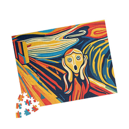 The Scream Modern Jigsaw Puzzle - Inspired By Edvard Munch Puzzle The Puzzle Chest