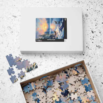 Serene Winter Landscape Puzzle | 110 to 1014-Piece Jigsaw, Adult Relaxation, Family Game Night, Winter Decor, Gift Idea Puzzle The Puzzle Chest