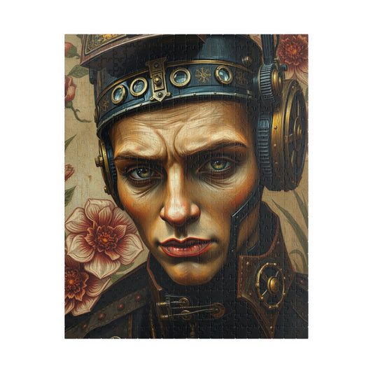 Steampunk Male Art Jigsaw Puzzle, 110-1014 Pieces, Perfect for Relaxation, Solo Fun or Family Entertainment, Quiet Pastime, Indoor Activity 520 pcs (Vertical) Puzzle The Puzzle Chest