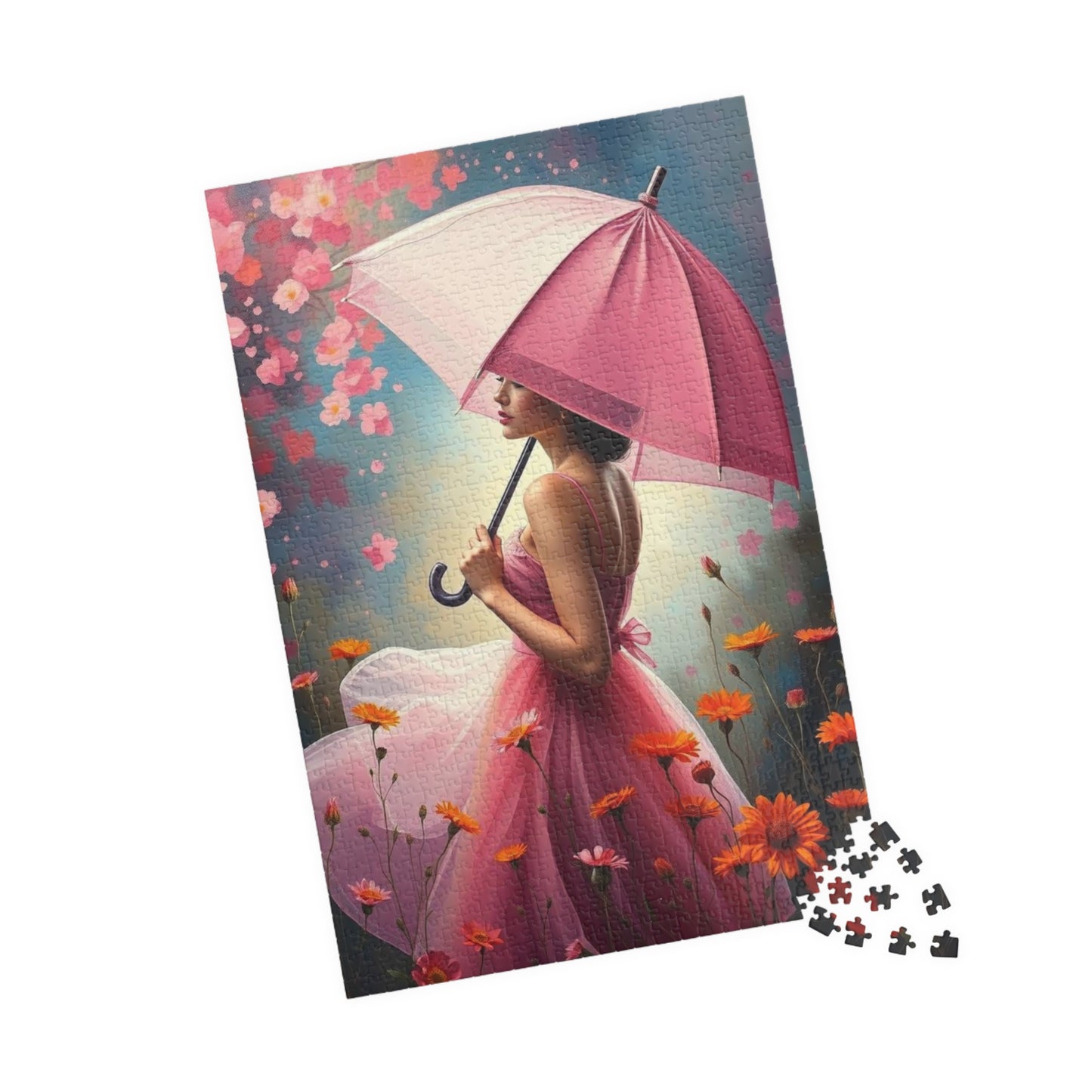 Waltz Through Wildflowers Jigsaw Puzzle - 110, 252, 520, 1014-piece, Adult Holiday Birthday Gift for Art Lovers, Family Activity, Indoor Fun Puzzle The Puzzle Chest