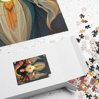 Mythical Moon Goddess Puzzle, 110-1014 Piece Jigsaw Game, Mindful Family Entertainment or Solo Fun, Perfect Gift for Puzzle Fantasy Lover