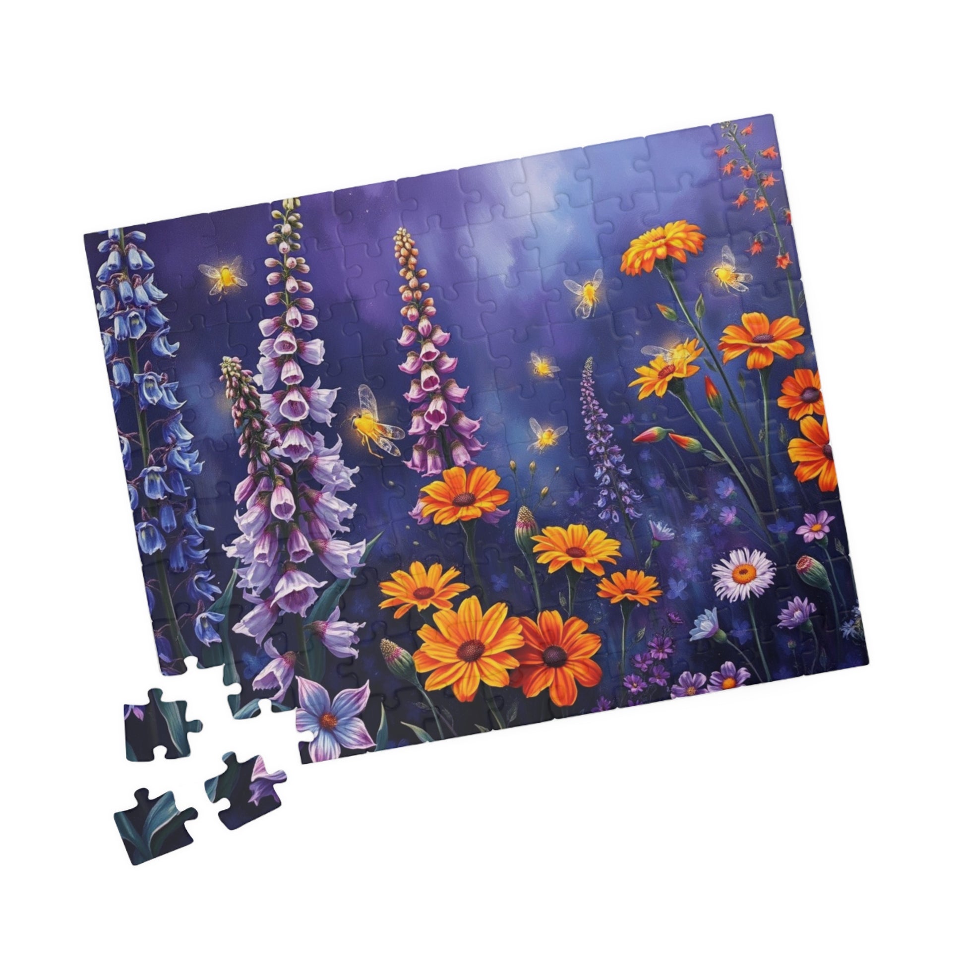 Floral Dreamscape Puzzle: 110-1014 Piece Flower Adult Jigsaw Game, Nature Lovers Gift, Fun Family Game Night, Solo Entertainment, Mindful Puzzle The Puzzle Chest
