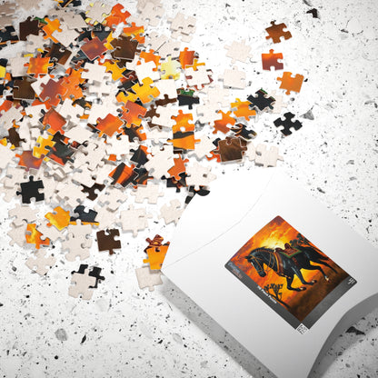 Majestic Horse Puzzle, Equestrian Art Jigsaw, Friend Gift for Horse Lovers, Family Fun Activity, Home Entertainment, Brain Teaser Puzzle The Puzzle Chest