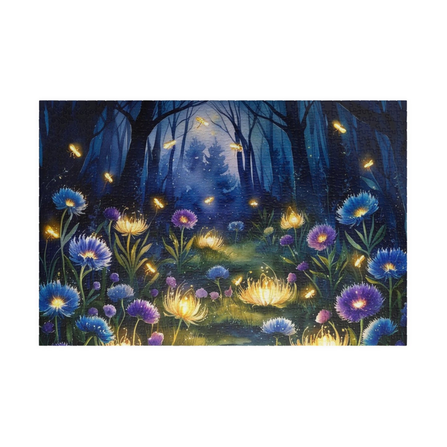 Enchanting Floral Jigsaw Puzzle, Perfect for Nature Lovers, Family Game Night, Gifts, Quiet Home Entertainment, Cozy Evenings 1014 pcs (Horizontal) Puzzle The Puzzle Chest