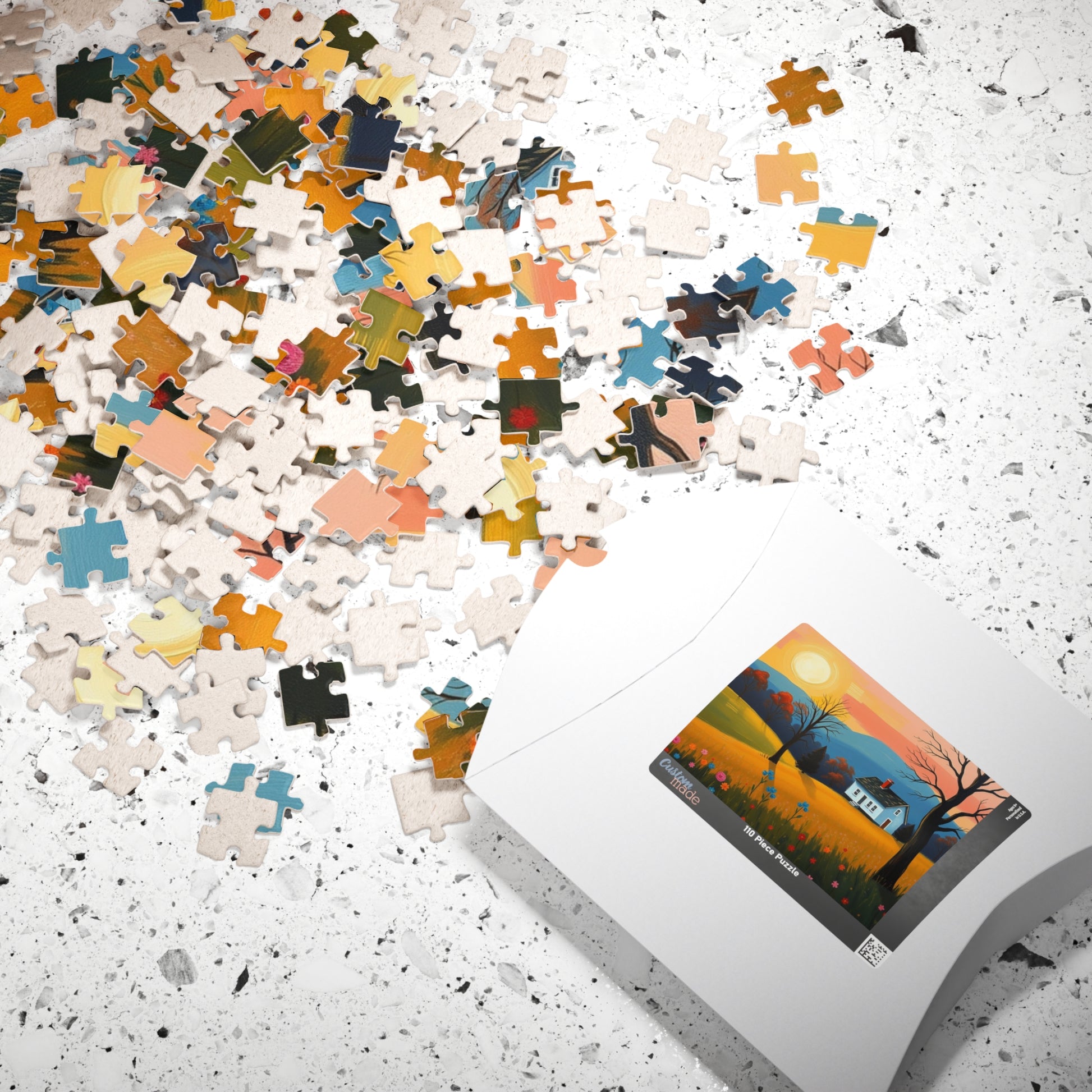 Scenic Landscape Puzzle | Perfect for Family Game Night, Seasonal Decor, Gift for Puzzle Lovers, Relaxation Activity, Cozy Indoor Fun Puzzle The Puzzle Chest