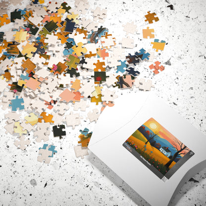 Scenic Landscape Puzzle | Perfect for Family Game Night, Seasonal Decor, Gift for Puzzle Lovers, Relaxation Activity, Cozy Indoor Fun Puzzle The Puzzle Chest