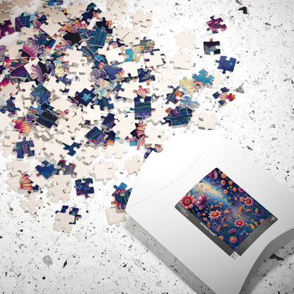 Floral Serenity Puzzle - 110 to 1014 Pieces, Perfect for Family Game Night, Gift for Nature Lovers, Mindful Relaxation, Home Entertainment Puzzle The Puzzle Chest