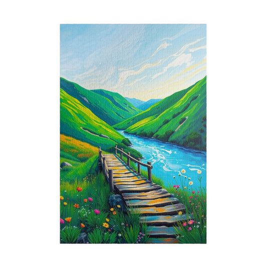 Scenic Nature Puzzle - 110, 252, 520, 1014-piece | Perfect Gift for Nature Lovers, Family Game Night, Home Decor, Puzzle 1014 pcs (Vertical) Puzzle The Puzzle Chest