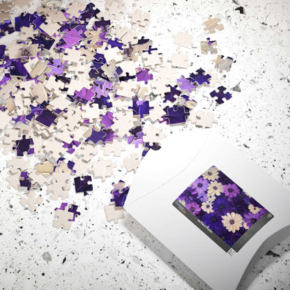 Purple Daisy Floral Puzzle 110-1014 Piece | Floral Jigsaw Puzzle