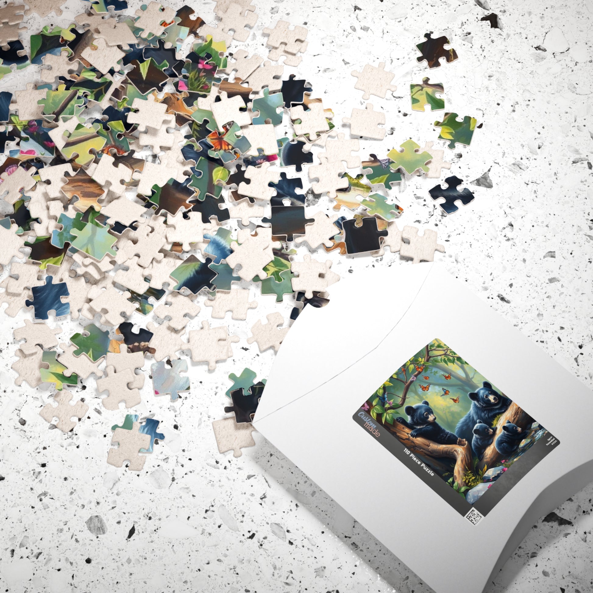 Bear Family Puzzle, Nature Themed Jigsaw for Adults, Wildlife Gift for Nature Lovers, Family Activity, Home Decor Puzzle, Creative Hobby Puzzle The Puzzle Chest