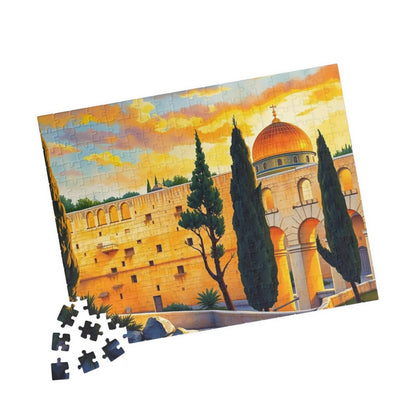 Western Wall Jigsaw Puzzle of Historic Landmark in Jerusalem Israel 252 pcs (Horizontal) Puzzle The Puzzle Chest