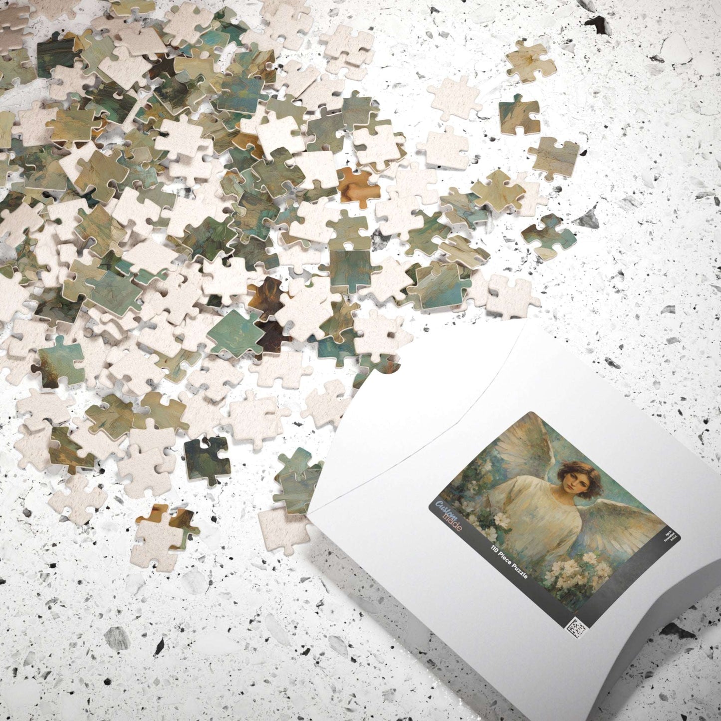 Angel Portrait Puzzle | Religious Art Jigsaw Game, Christian