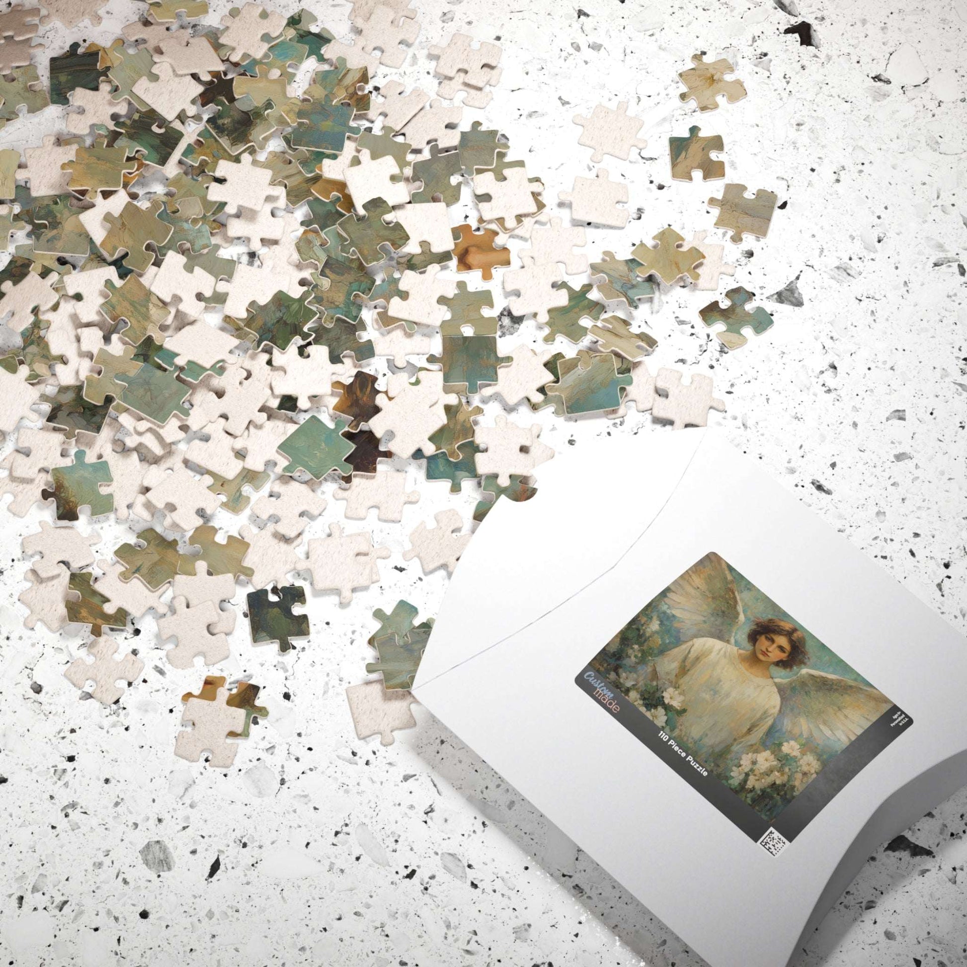 Angel Portrait Puzzle | Religious Art Jigsaw Game, Christian