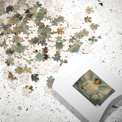 Angel Portrait Puzzle | Religious Art Jigsaw Game, Christian