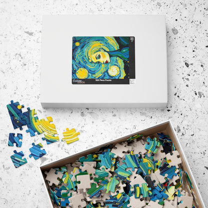 Artistic Woman-themed Puzzle, Colorful Abstract Puzzle for Art Lovers Puzzle The Puzzle Chest