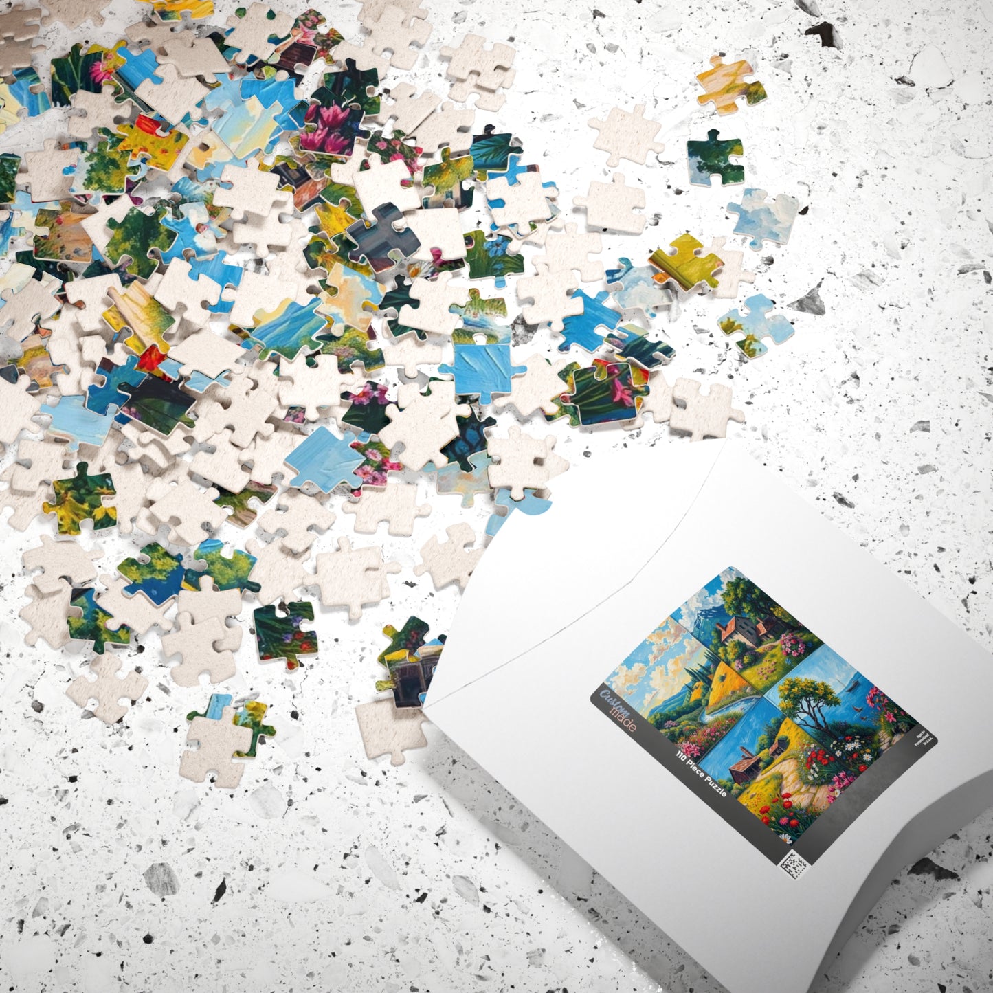 Summer Landscape Jigsaw Puzzle for Adults Creative Activity, Family Fun, Mind Challenge, Holiday Birthday Gift for Friends Puzzle The Puzzle Chest