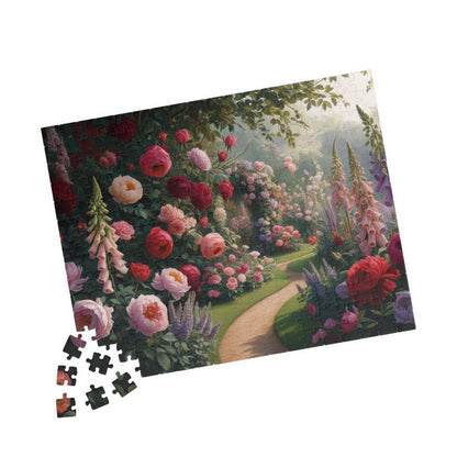 Floral Pathway Puzzle, Beautiful Garden Adult Jigsaw Game, Relaxing Indoor Activity, Home and Family Entertainment, Gift for Nature Lovers Puzzle The Puzzle Chest