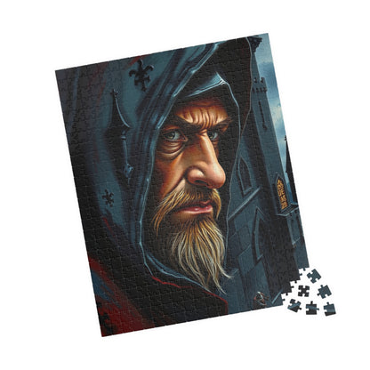 Mystical Wizard Puzzle - Enigmatic Art for Puzzle Lovers, Unique Gift for Adults, Fantasy Decor, Family Fun, Brain Teaser, Holiday Activity Puzzle The Puzzle Chest