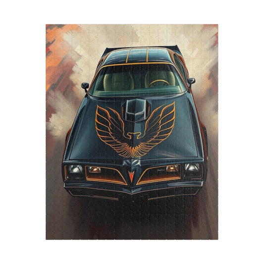 Classic Car Puzzle - Nostalgic Fun for Car Lovers, 1977 Trans Am Vintage Jigsaw Game, Gift for Gearheads, Retro Decor, Family Entertainment 520 pcs (Vertical) Puzzle The Puzzle Chest