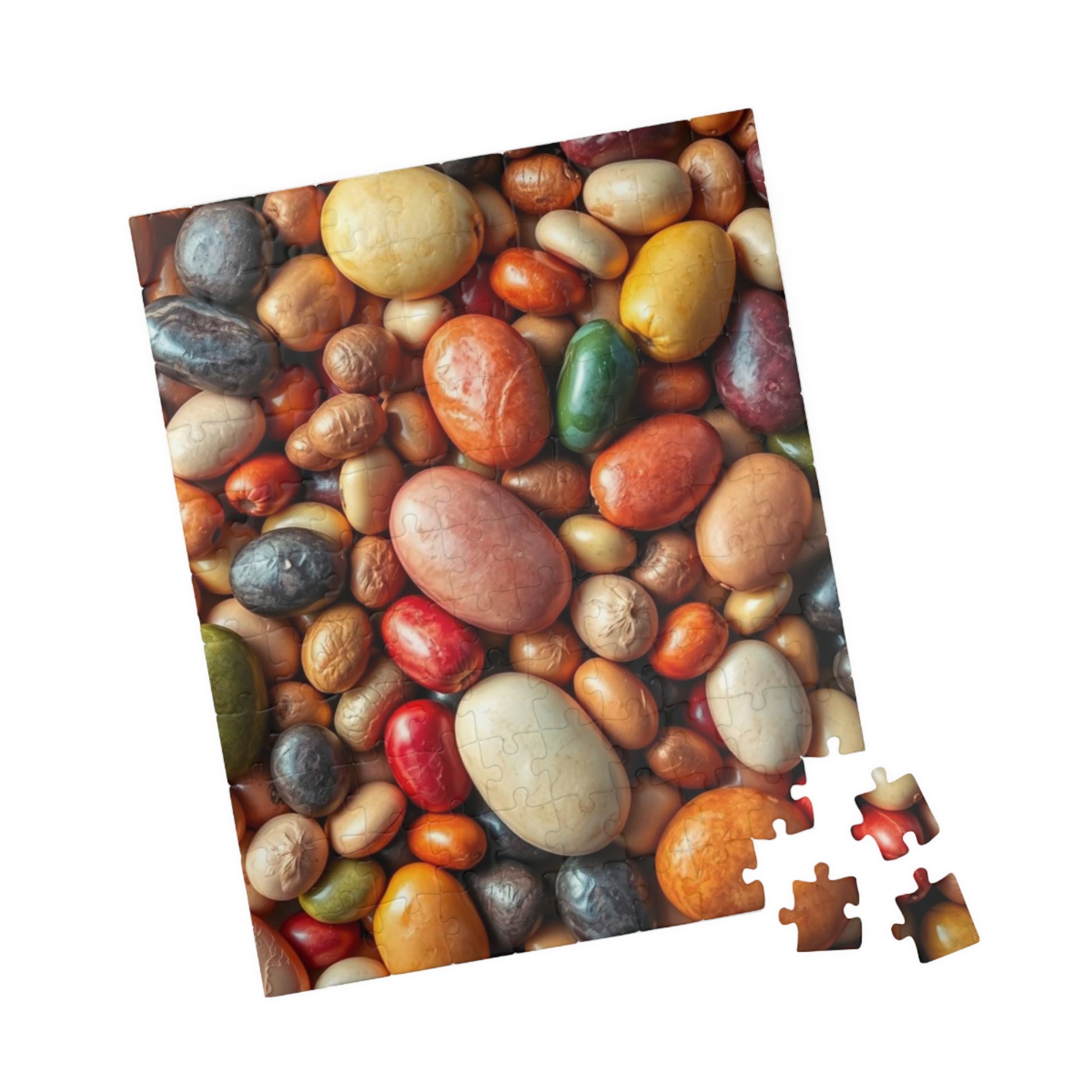 Chaotic Bean Puzzle - Jigsaw Collage, Fun Family Activity, Gift for Art Lovers, Classroom Game, Holiday Entertainment, Creative Hobby Puzzle The Puzzle Chest