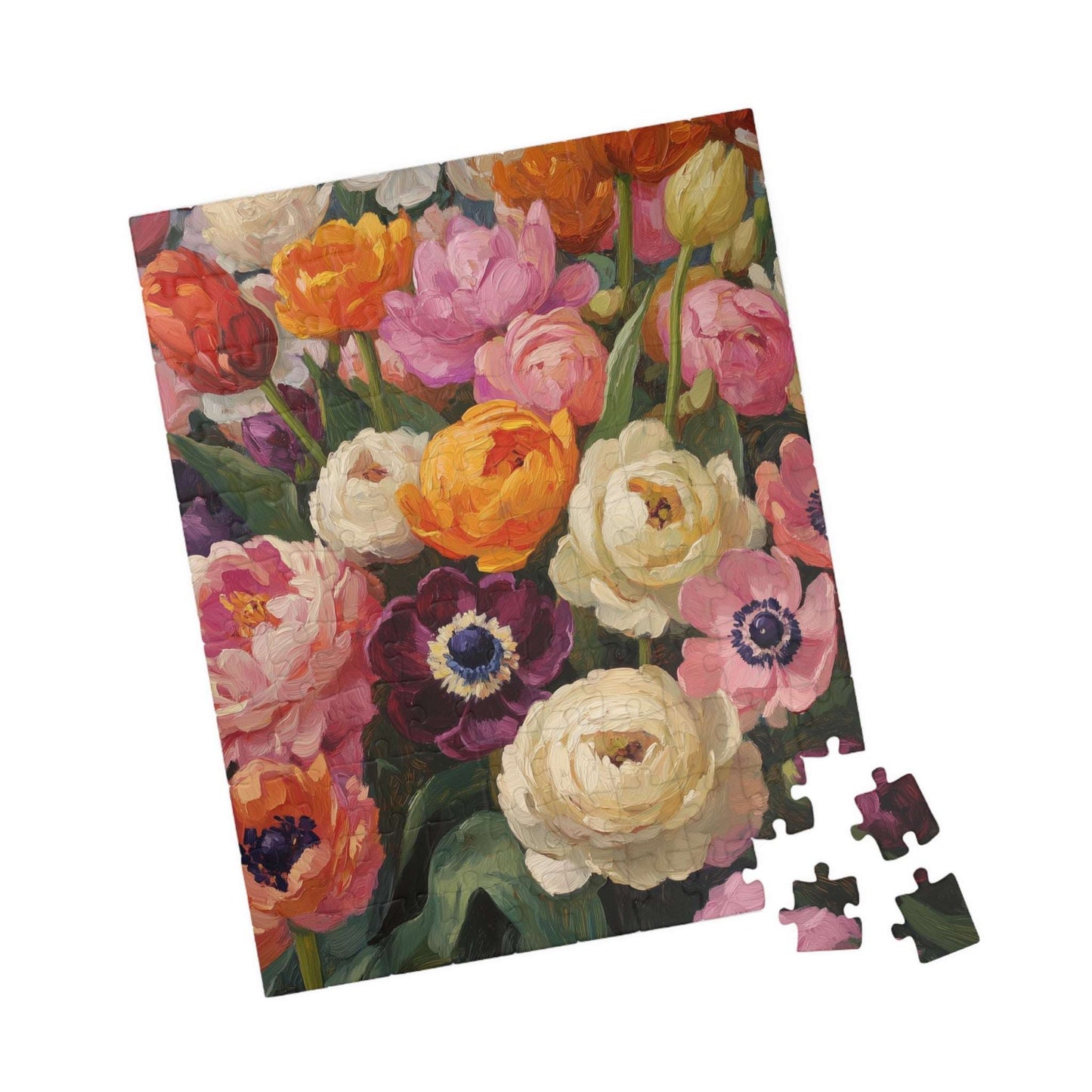 Vintage Floral Bouquet Puzzle | 110-1014 Piece Jigsaw