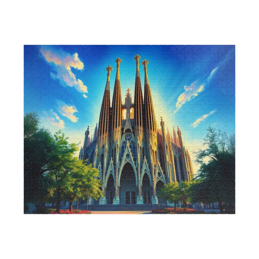 Sagrada Familia Puzzle, Famous Landmark Iconic Barcelona Church, Travel-inspired Jigsaw Puzzle The Puzzle Chest