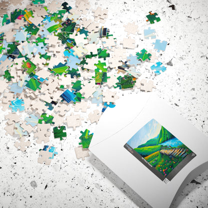 Scenic Nature Puzzle - 110, 252, 520, 1014-piece | Perfect Gift for Nature Lovers, Family Game Night, Home Decor, Puzzle Puzzle The Puzzle Chest