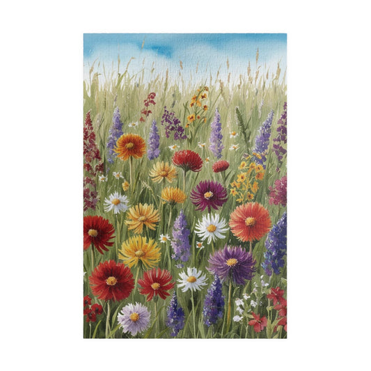Wildflower Meadow Jigsaw Puzzle for Adult Home Entertainment, 110-1014 Piece, Gift for Puzzle Loving Friends, Family Game Night, Creative Leisure Activity 1014 pcs (Vertical) Puzzle The Puzzle Chest