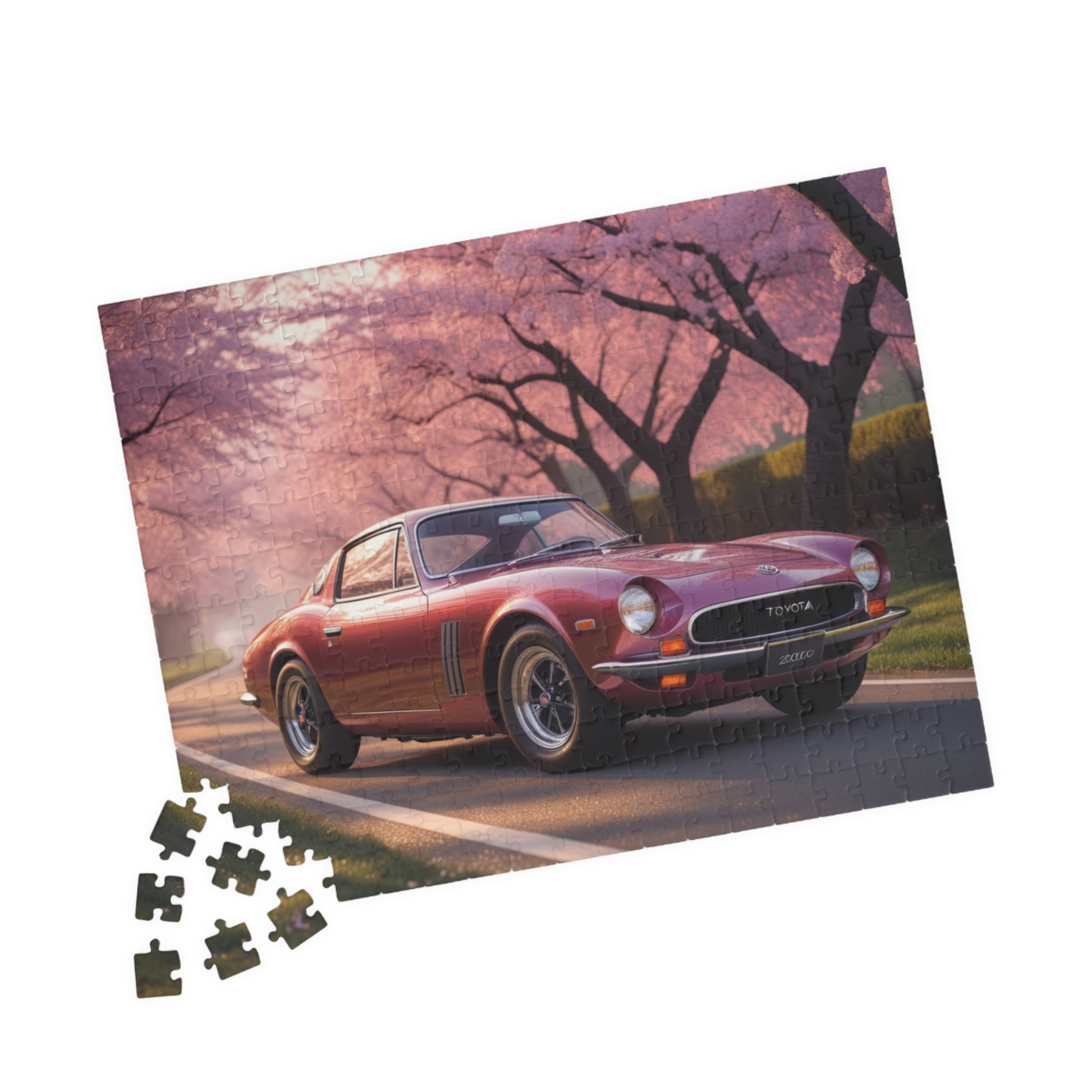 Vintage Car Puzzle - 1967 2000GT Classic Auto Jigsaw Game Puzzle The Puzzle Chest