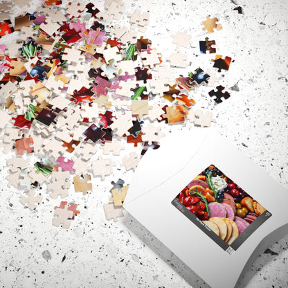 Gourmet Food Puzzle, Fun Family Activity, Foodie Gift, Home Decor Puzzle, Unique Puzzle Gift for Food Lovers, Puzzle for Game Night Puzzle The Puzzle Chest