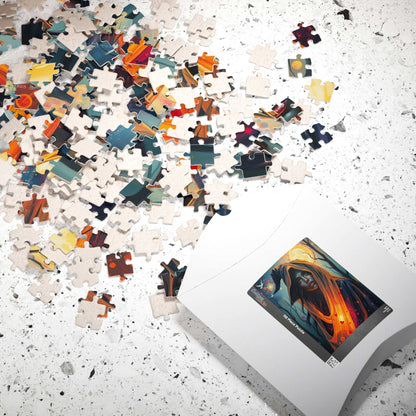 Mystical Witch Puzzle, Enchanting Art Illustration, 110-1014 pieces, Perfect for Gift Giving, Halloween, Cozy Nights, Dark Fantasy Lovers Puzzle The Puzzle Chest