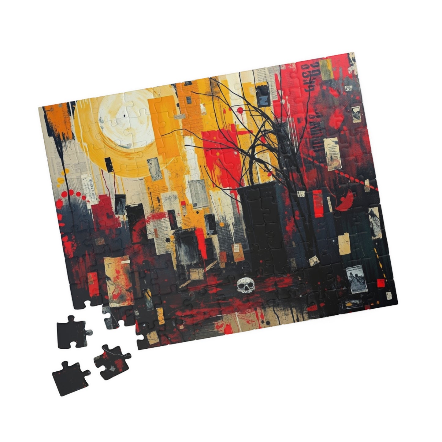 Artistic Abstract Jigsaw Puzzle, Unique Gift for Adult Puzzle Lovers and Art Enthusiasts, Mindfulness Activity, Great for Family Game Night Puzzle The Puzzle Chest
